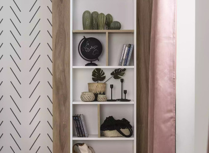 Bookshelf Standing Shelf Childrens shelf Shelf Bookcase Wood White new